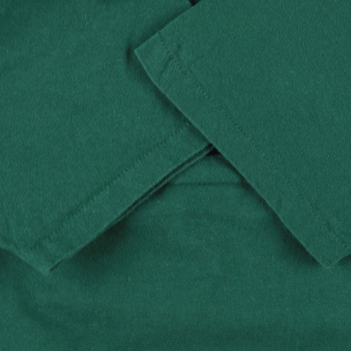 Vintage 90'S Oneita Matsukaze Print T-Shirt, Made in USA, Men's Size Medium cotton green type Vintage Second Hand