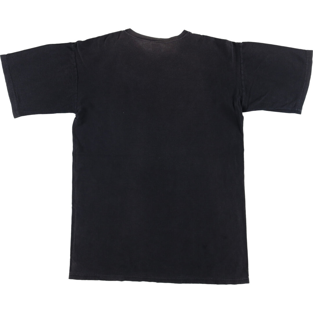 90'S Vintage Columbia Short Sleeve Logo T-Shirt, Made in USA, Men's Size L cotton black type Vintage Second Hand