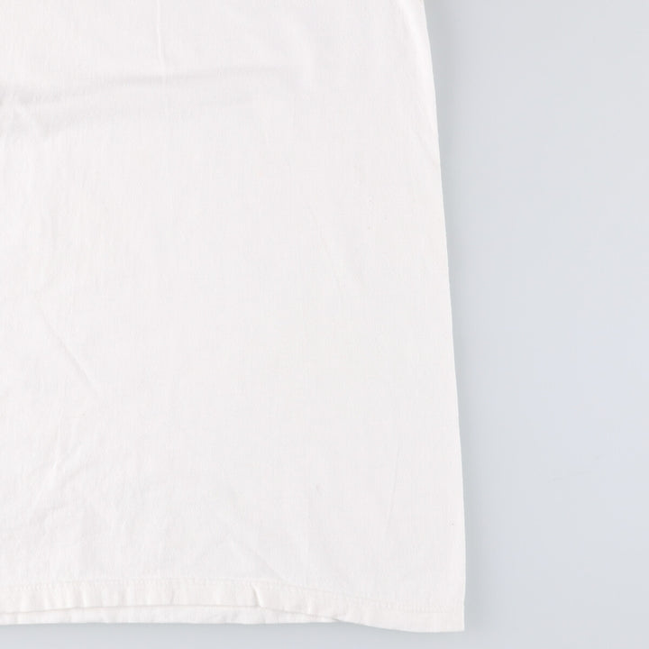 ESPRIT Short Sleeve Printed T-Shirt, Men's Size L unclear white type Vintage Second Hand