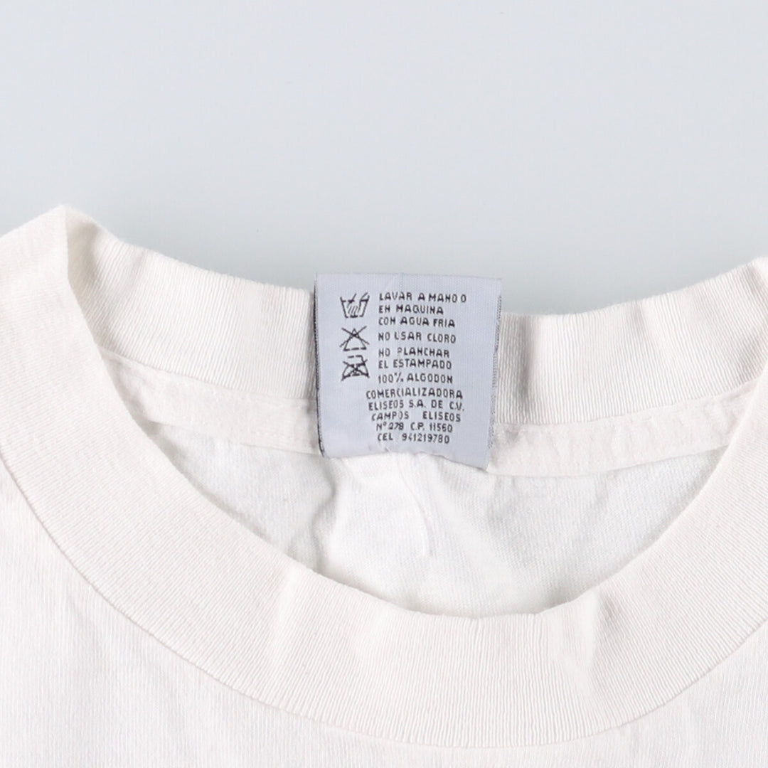 Vintage Planet Hollywood Advertising T-Shirt, Men's XL cotton white type Vintage Second Hand
