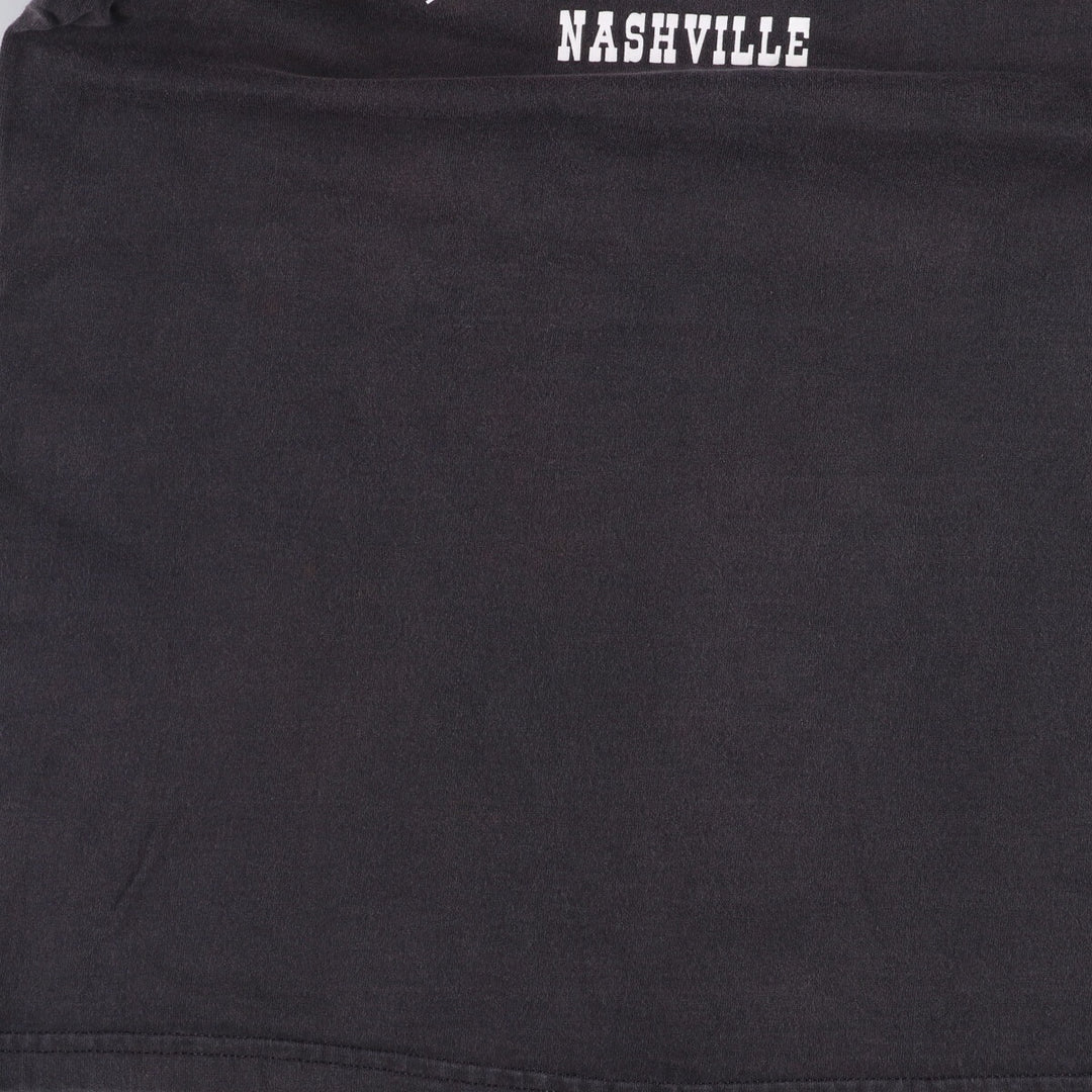 90'S PLANET HOLLYWOOD Advertising T-shirt, Made in USA, Men's M, Vintage cotton black type Vintage Second Hand