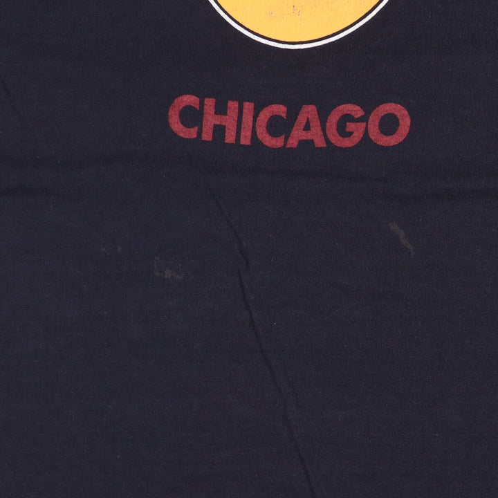 Vintage HARD ROCK CAFE CHICAGO advertising T-shirt, Made in USA, Men's Size L cotton black type Vintage Second Hand