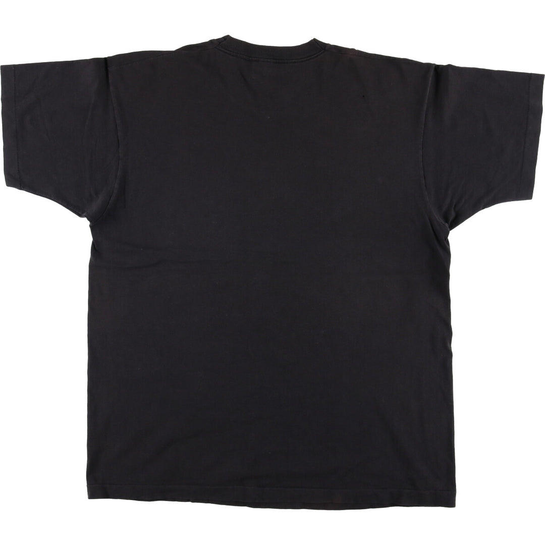 Vintage HARD ROCK CAFE NEW YORK Hard Rock Cafe New York advertising T-shirt, men's size XL cotton black type Vintage Second Hand
