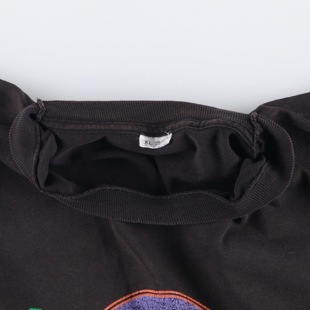 Vintage HARD ROCK CAFE NEW YORK Hard Rock Cafe New York advertising T-shirt, men's size XL cotton black type Vintage Second Hand