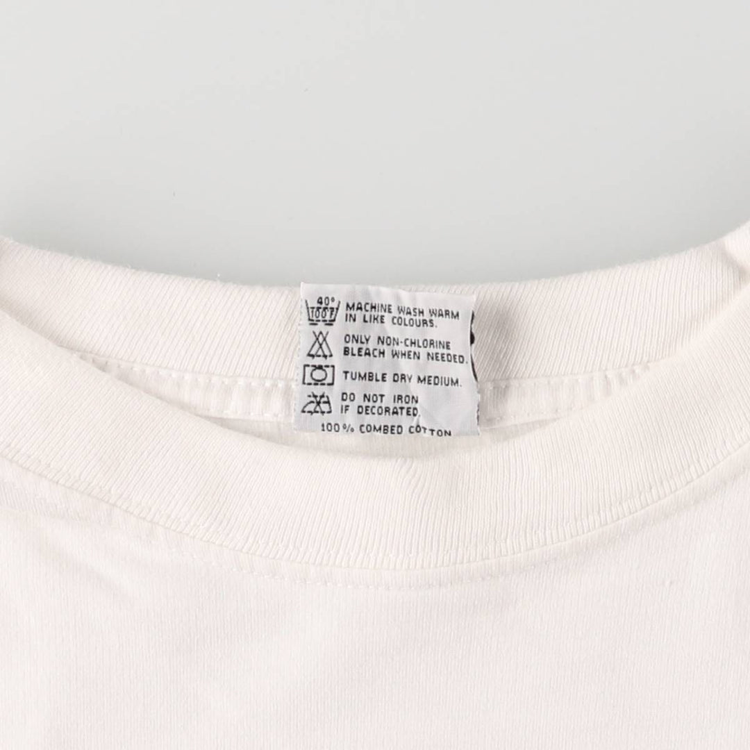 HARD ROCK CAFE ROME Advertising T-shirt Men's XL cotton white type Vintage Second Hand