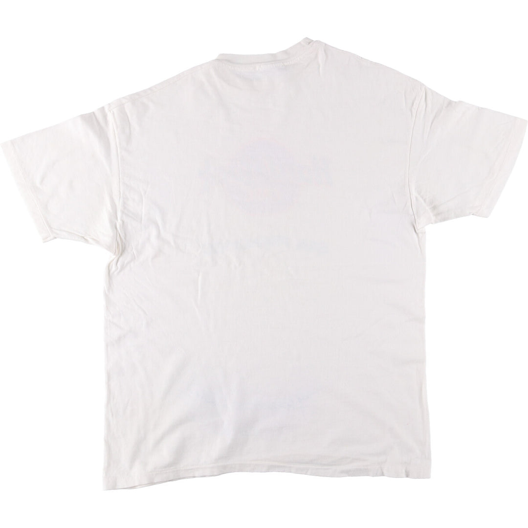 Vintage 90'S Hanes Hard Rock Cafe San Francisco advertising T-shirt, Made in USA, Men's XL cotton white type Vintage Second Hand
