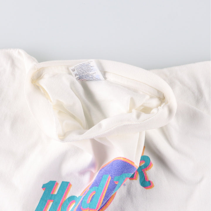 Vintage 90'S Hanes Hard Rock Cafe San Francisco advertising T-shirt, Made in USA, Men's XL cotton white type Vintage Second Hand