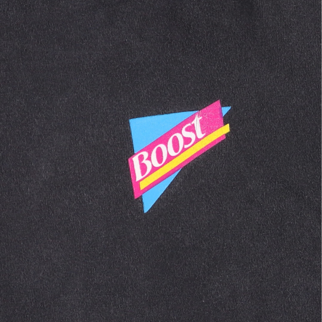 Vintage 90'S Hanes Advertising T-Shirt, Made in USA, Men's XL cotton black type Vintage Second Hand