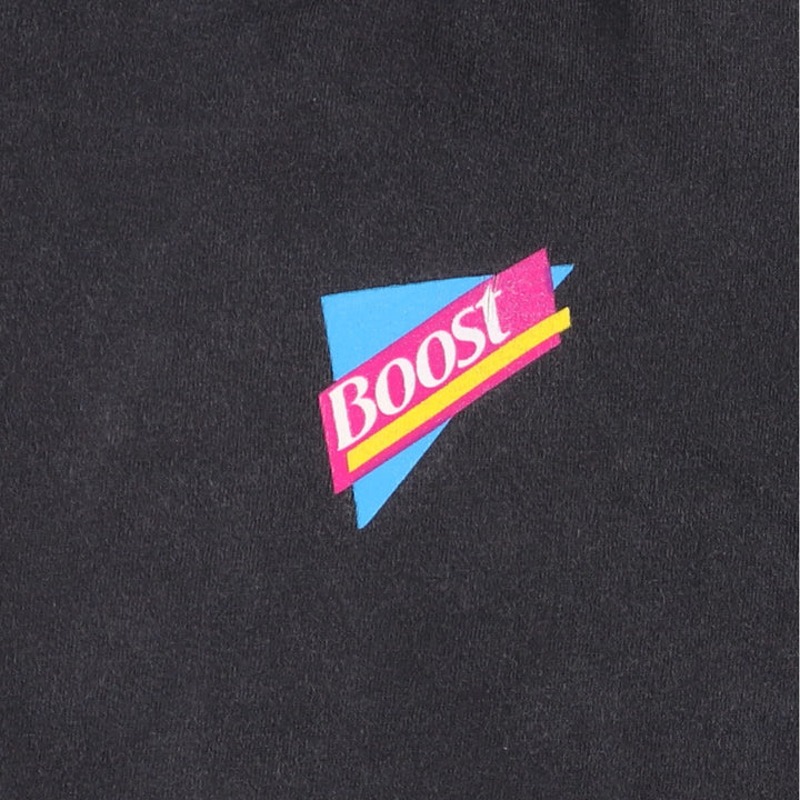 Vintage 90'S Hanes Advertising T-Shirt, Made in USA, Men's XL cotton black type Vintage Second Hand