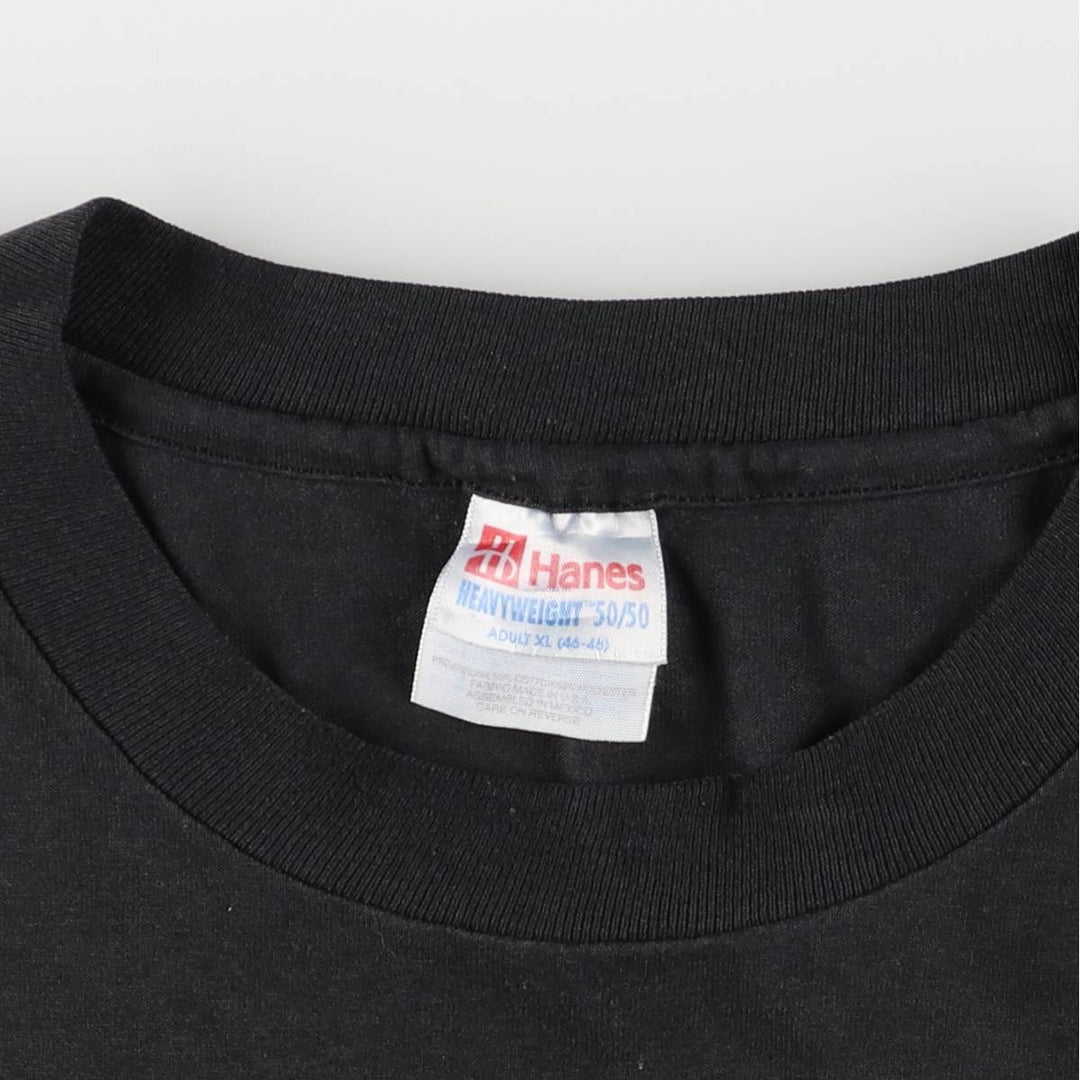 Vintage 90'S Hanes MOLSON DRY Advertising T-Shirt, Made in USA, Men's XL cotton black type Vintage Second Hand