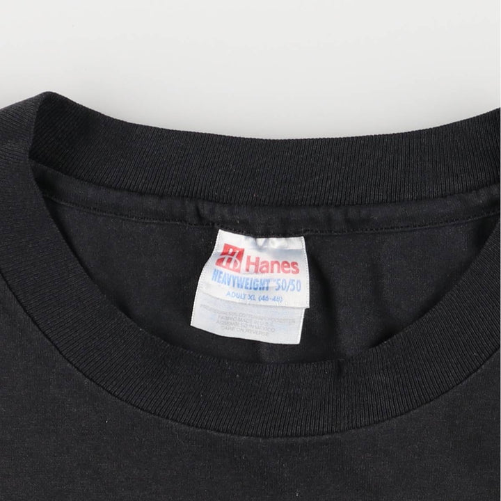 Vintage 90'S Hanes MOLSON DRY Advertising T-Shirt, Made in USA, Men's XL cotton black type Vintage Second Hand