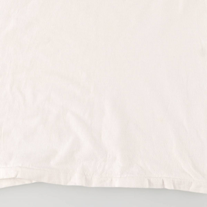 Vintage 90'S Hanes HOOTERS advertising T-shirt, Made in USA, Men's XL cotton white type Vintage Second Hand
