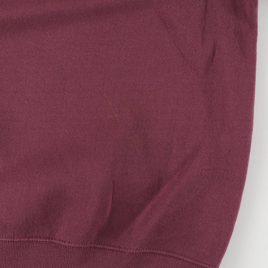 Vintage IVY CREW logo sweatshirt, made in the USA, men's size XL cotton bordeaux Vintage Second Hand