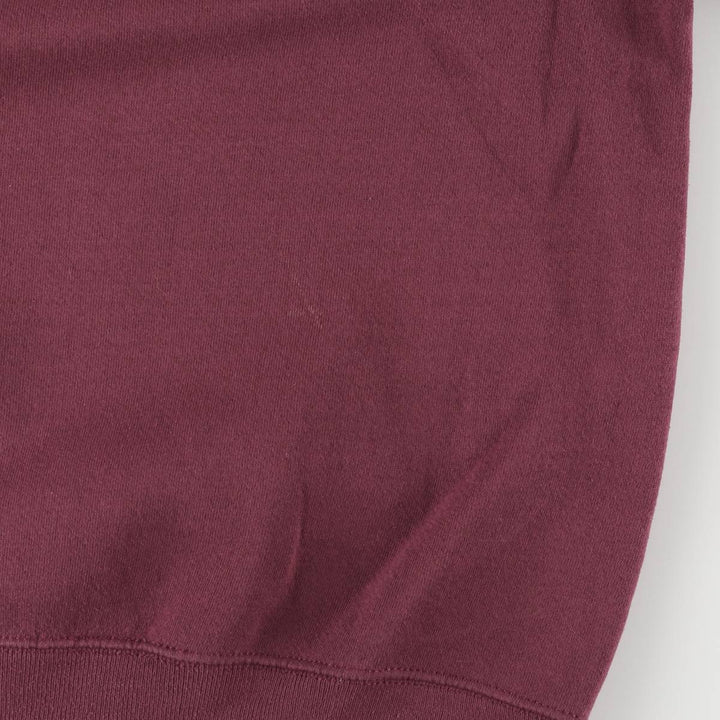 Vintage IVY CREW logo sweatshirt, made in the USA, men's size XL cotton bordeaux Vintage Second Hand