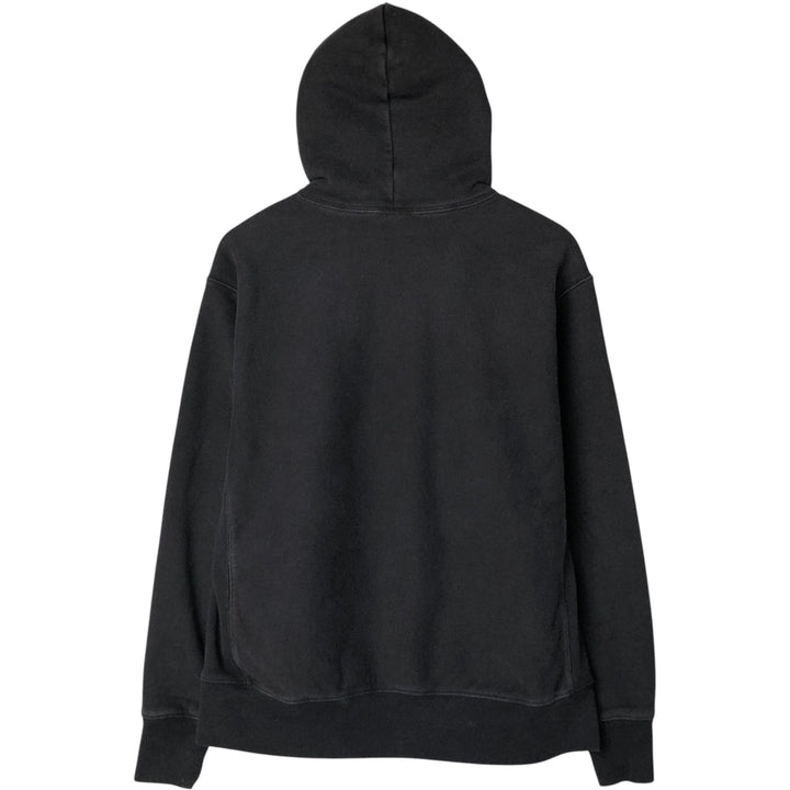 Champion REVERSE WEAVE Reverse Weave Sweat Pullover Hoodie Men's L size cotton black type Vintage Second Hand