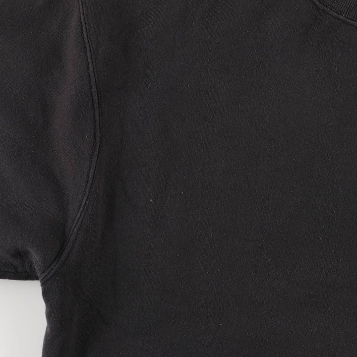 Fruit of the Loom printed sweatshirt, men's size L cotton black type Vintage Second Hand