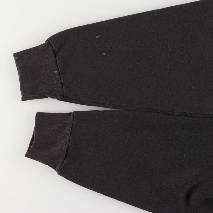 Fruit of the Loom printed sweatshirt, men's size L cotton black type Vintage Second Hand