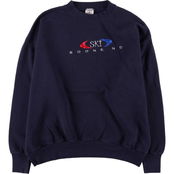 Vintage Delta Mid-Weight Sweatshirt, Made in the USA, Men's Size XL cotton navy blue type Vintage Second Hand