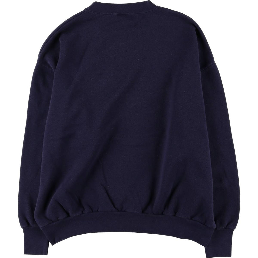 Vintage Delta Mid-Weight Sweatshirt, Made in the USA, Men's Size XL cotton navy blue type Vintage Second Hand