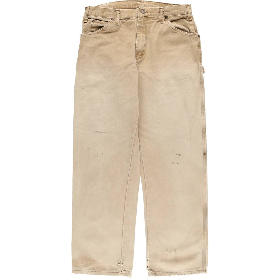 Dickies Duck Painter Pants Men's W34 equivalent cotton beige type brown Vintage Second Hand