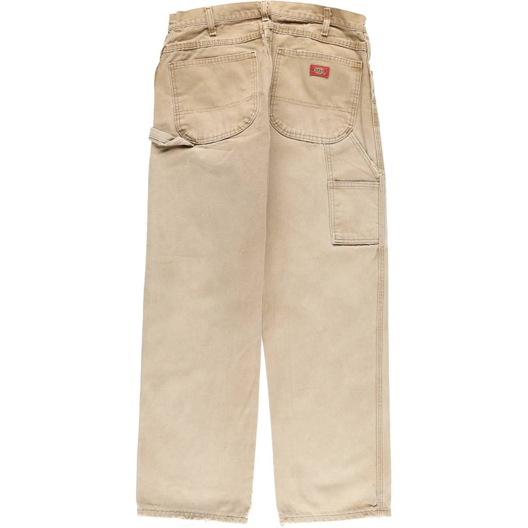 Dickies Duck Painter Pants Men's W34 equivalent cotton beige type brown Vintage Second Hand