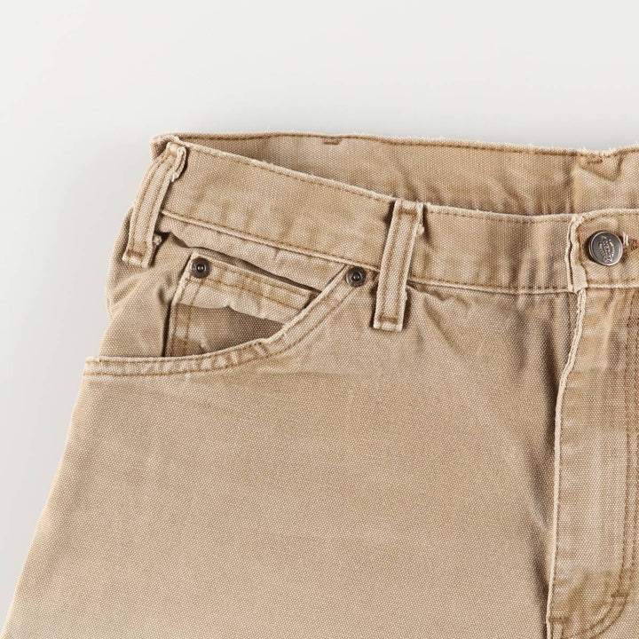 Dickies Duck Painter Pants Men's W34 equivalent cotton beige type brown Vintage Second Hand