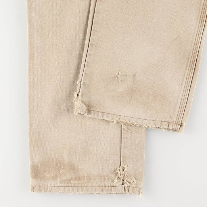Dickies Duck Painter Pants Men's W34 equivalent cotton beige type brown Vintage Second Hand