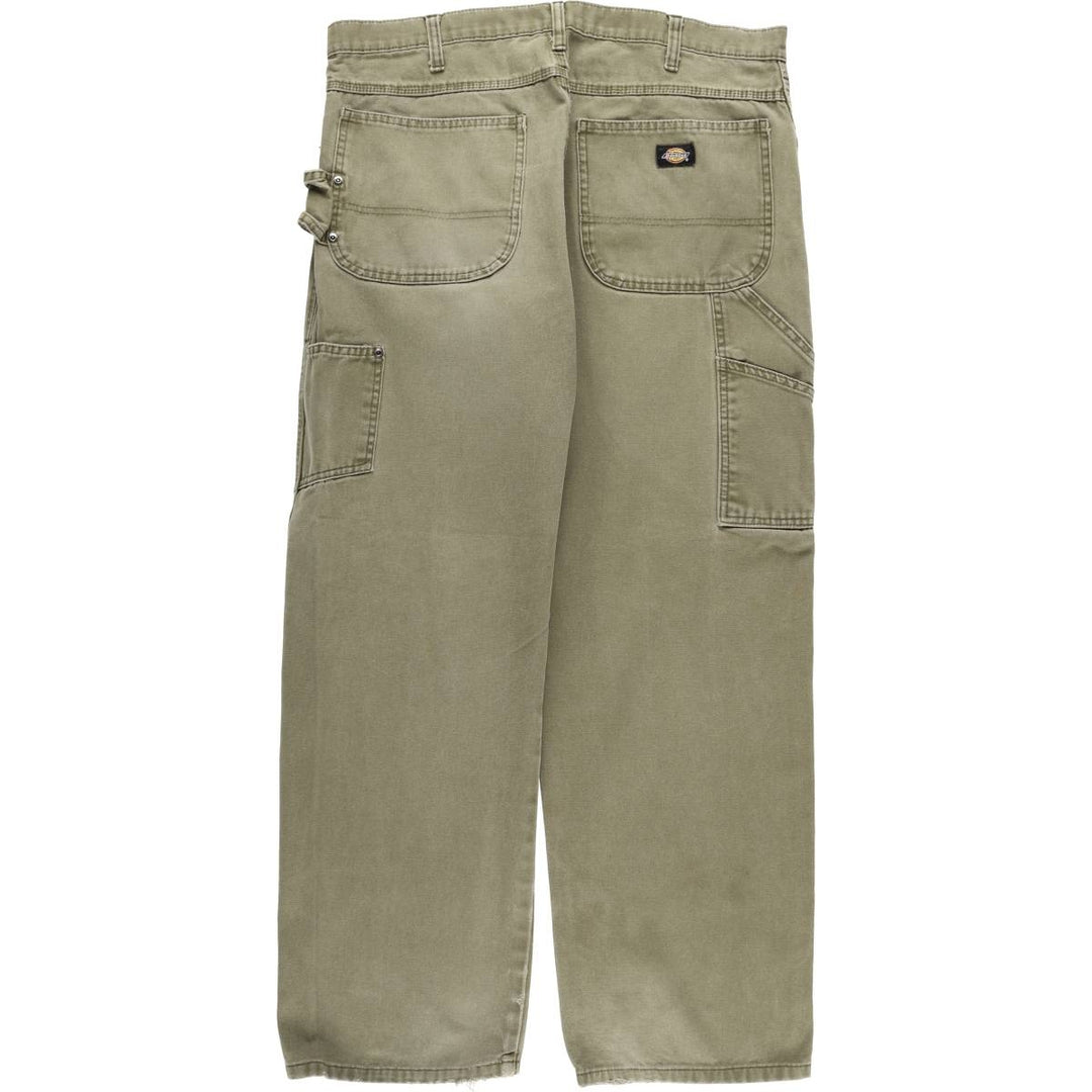 Dickies Duck Painter Pants Men's W37 cotton Khaki type Vintage Second Hand
