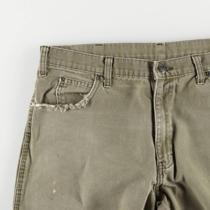 Dickies Duck Painter Pants Men's W37 cotton Khaki type Vintage Second Hand