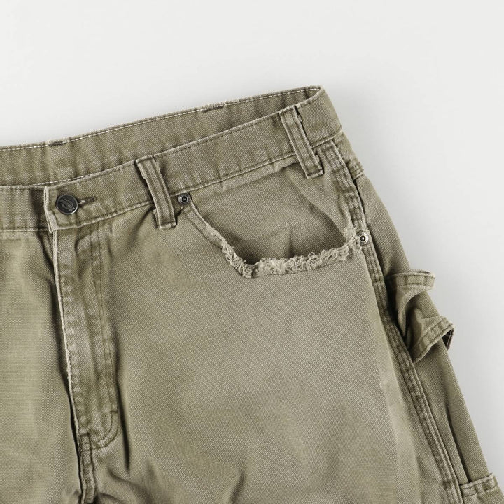 Dickies Duck Painter Pants Men's W37 cotton Khaki type Vintage Second Hand