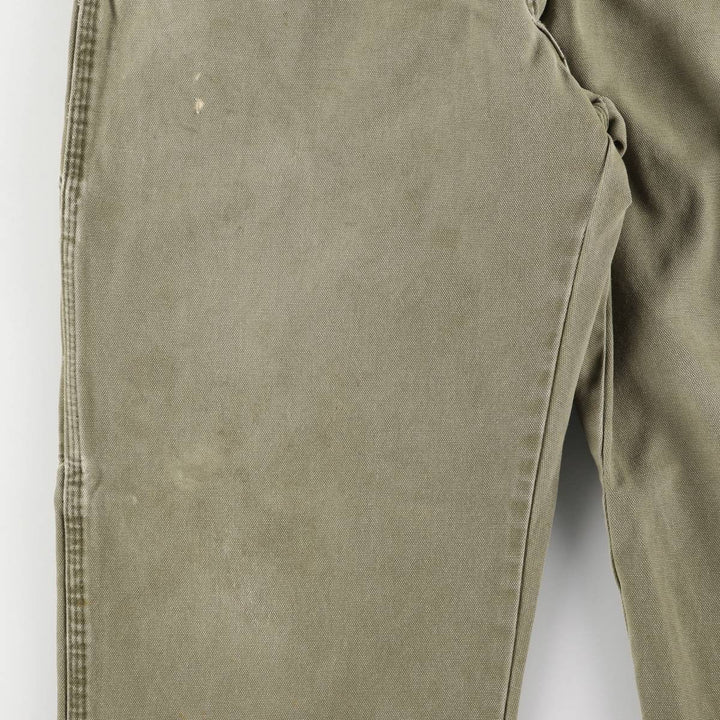 Dickies Duck Painter Pants Men's W37 cotton Khaki type Vintage Second Hand