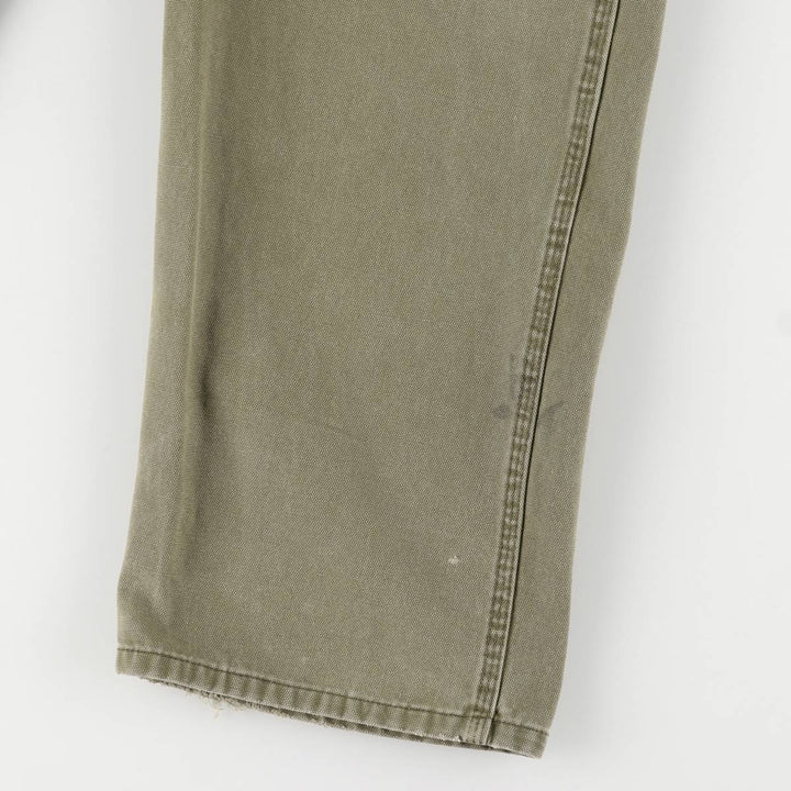 Dickies Duck Painter Pants Men's W37 cotton Khaki type Vintage Second Hand