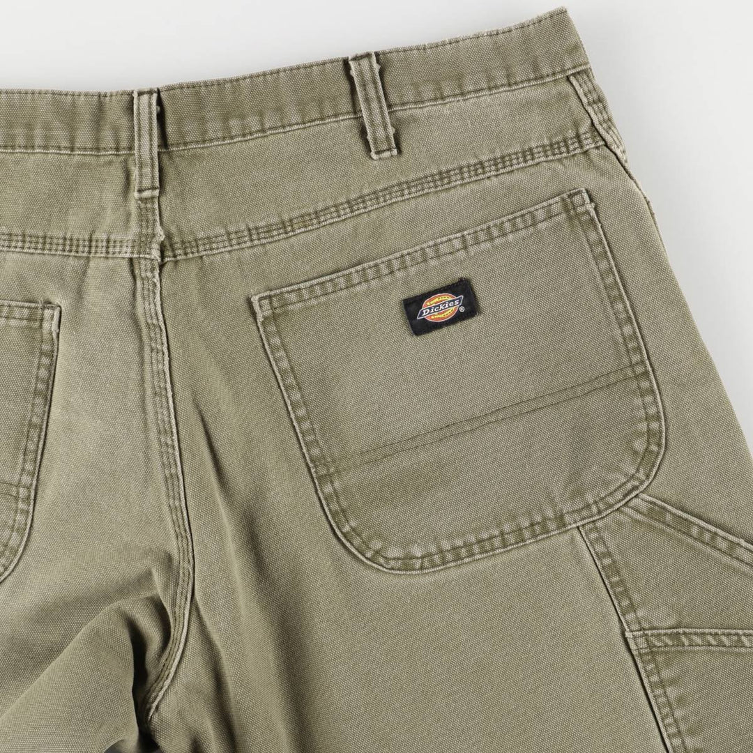 Dickies Duck Painter Pants Men's W37 cotton Khaki type Vintage Second Hand