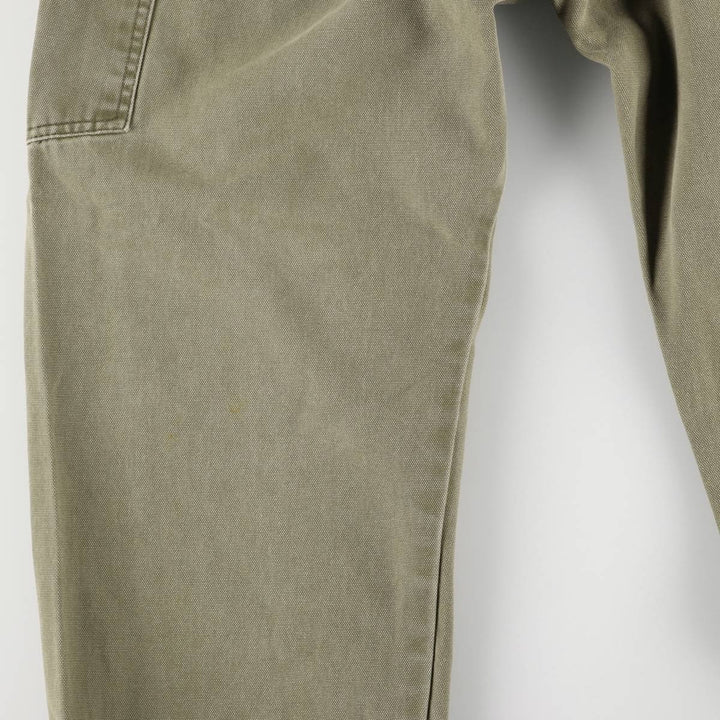 Dickies Duck Painter Pants Men's W37 cotton Khaki type Vintage Second Hand