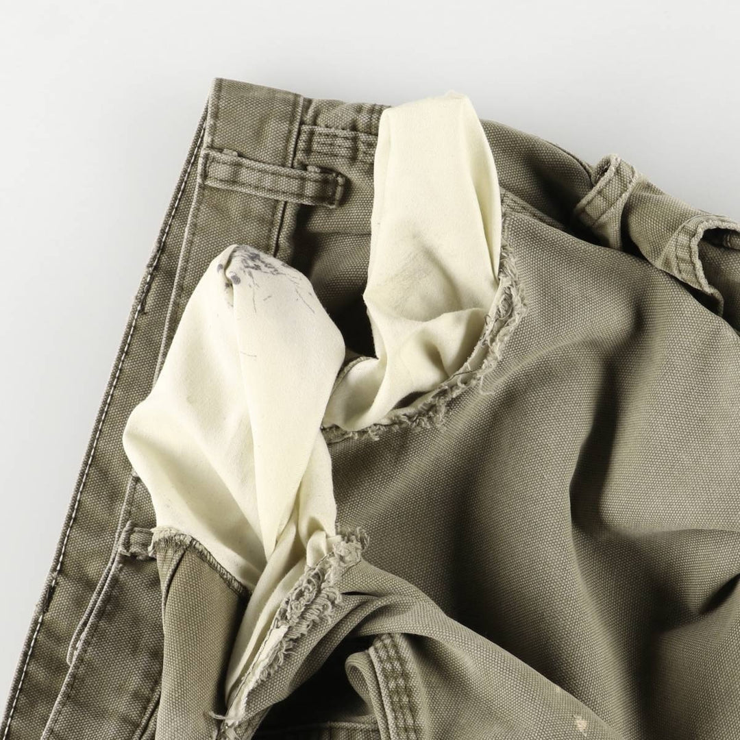 Dickies Duck Painter Pants Men's W37 cotton Khaki type Vintage Second Hand