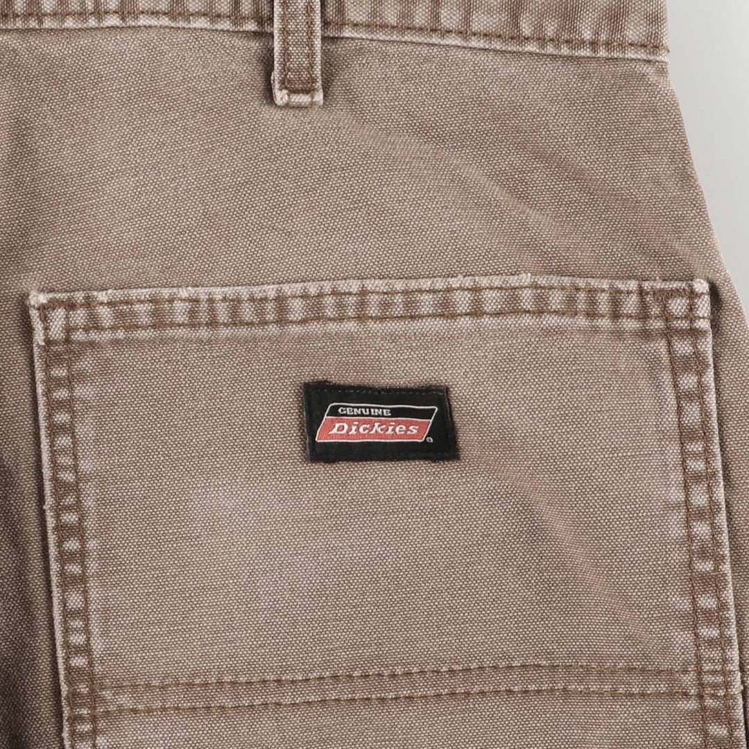 Dickies Duck Work Pants Men's W34 cotton brown type Vintage Second Hand