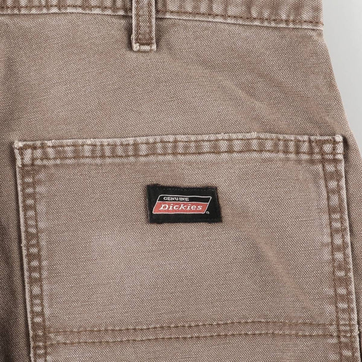 Dickies Duck Work Pants Men's W34 cotton brown type Vintage Second Hand