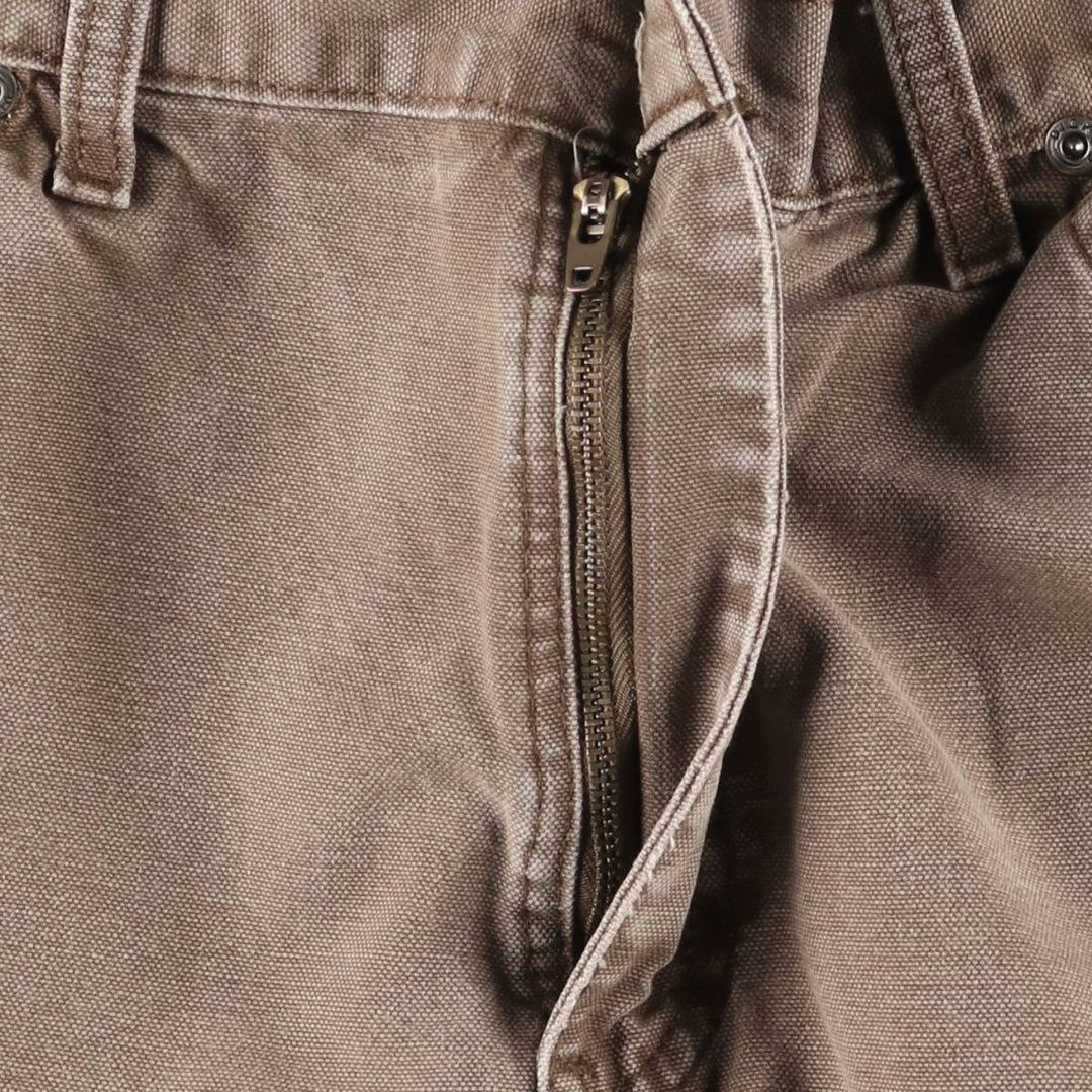 Dickies Duck Work Pants Men's W34 cotton brown type Vintage Second Hand