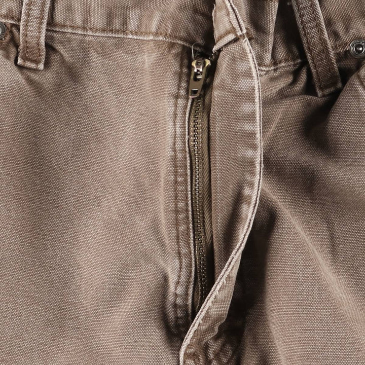 Dickies Duck Work Pants Men's W34 cotton brown type Vintage Second Hand