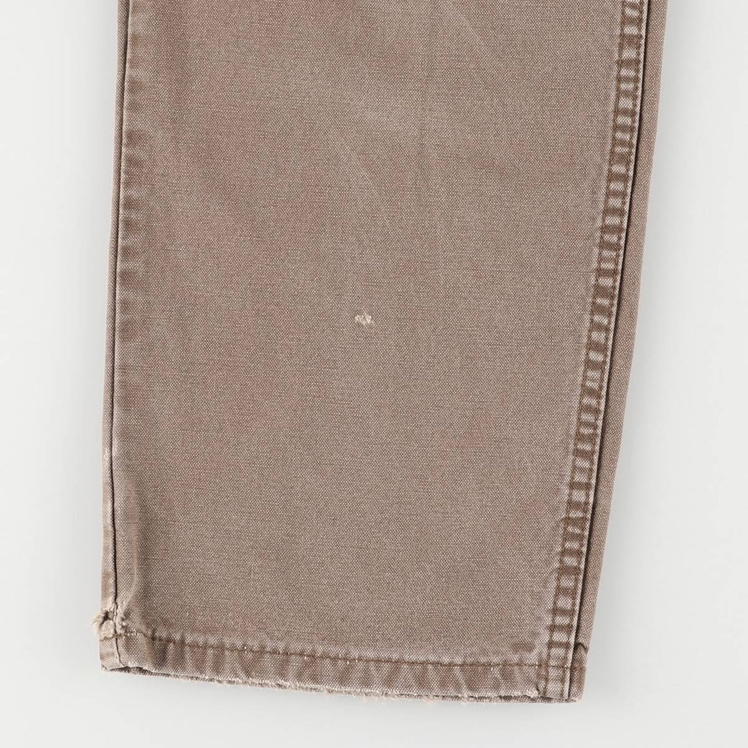 Dickies Duck Work Pants Men's W34 cotton brown type Vintage Second Hand