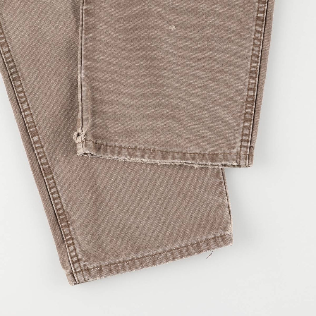 Dickies Duck Work Pants Men's W34 cotton brown type Vintage Second Hand