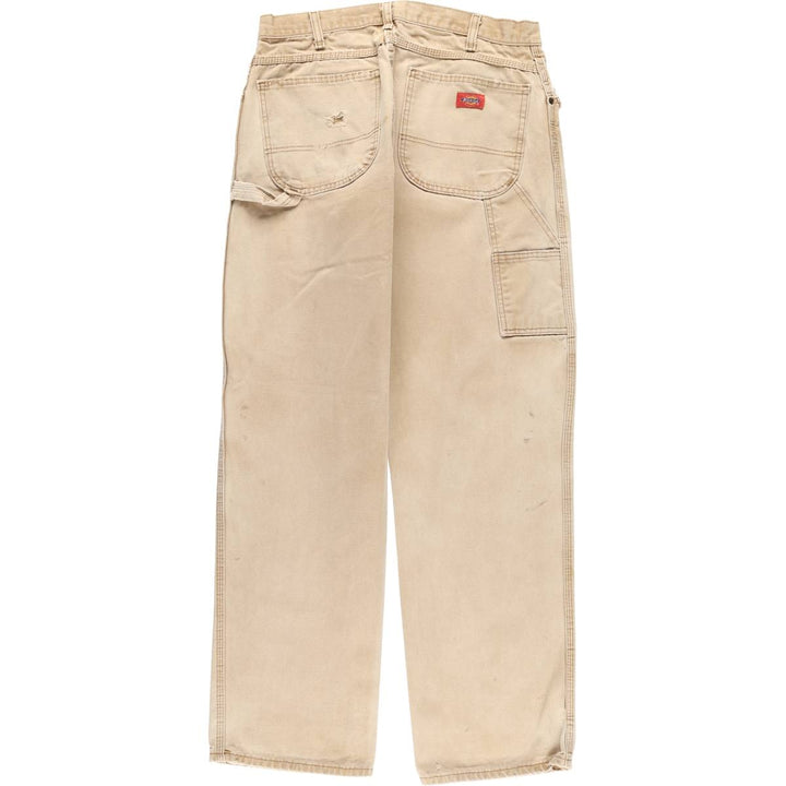 Dickies Duck Painter Pants Men's W33 equivalent cotton Beige type Vintage Second Hand