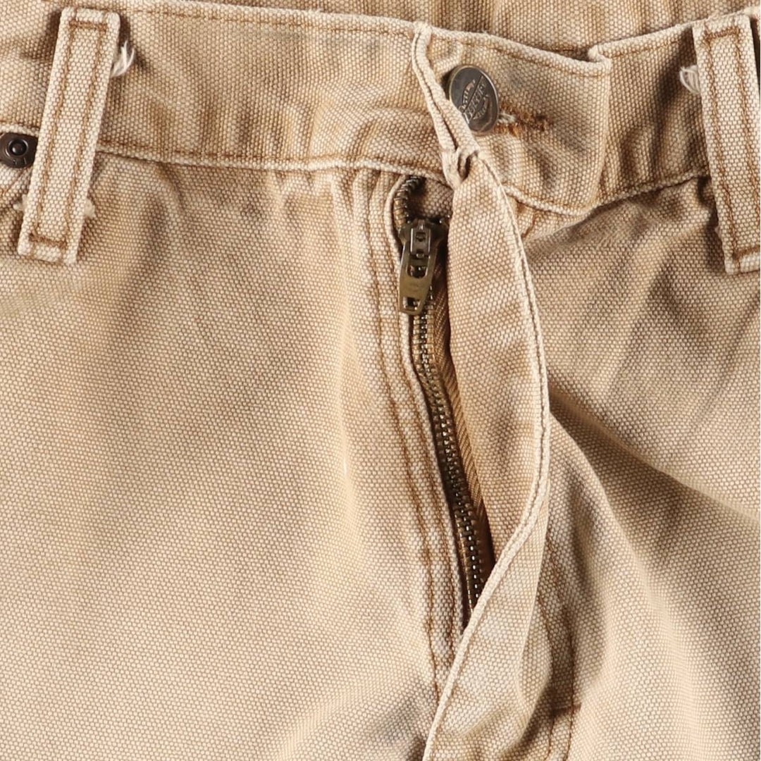 Dickies Duck Painter Pants Men's W33 equivalent cotton Beige type Vintage Second Hand