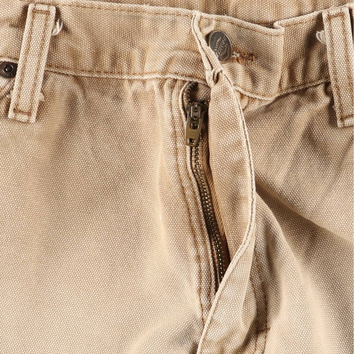 Dickies Duck Painter Pants Men's W33 equivalent cotton Beige type Vintage Second Hand