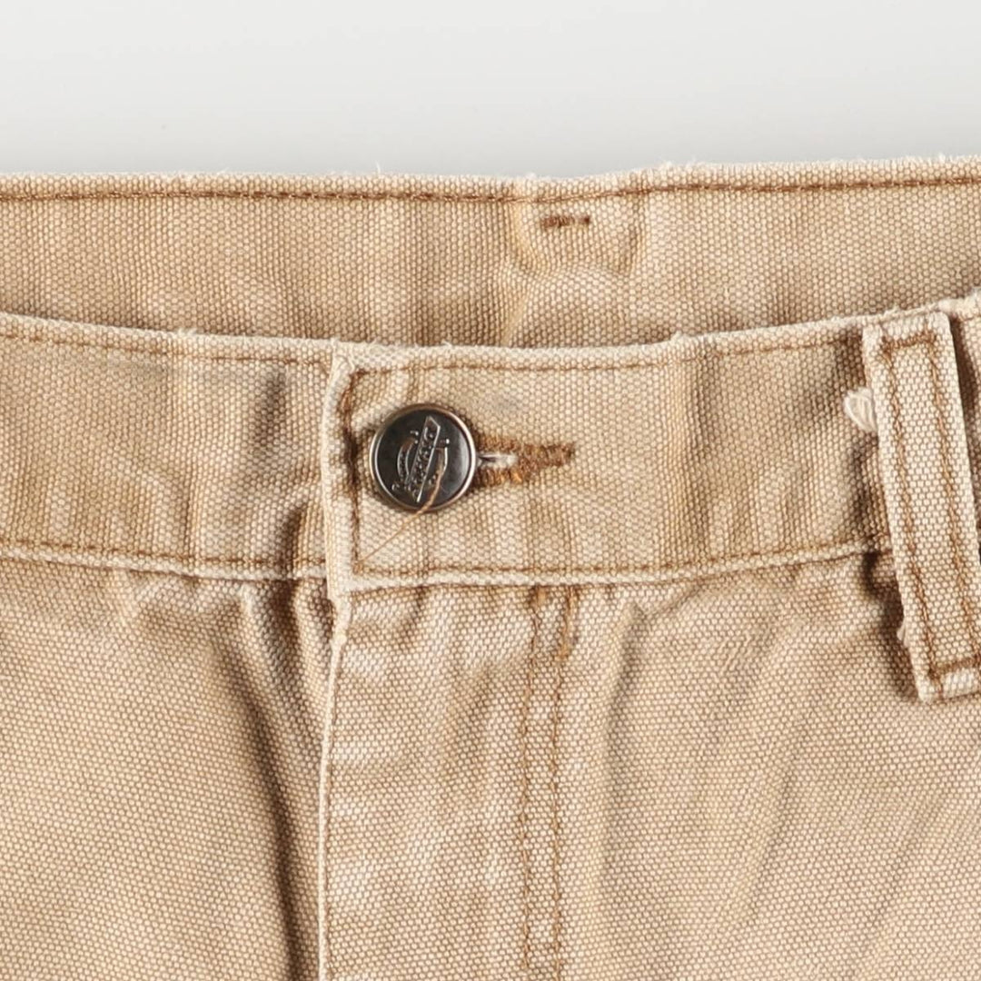 Dickies Duck Painter Pants Men's W33 equivalent cotton Beige type Vintage Second Hand