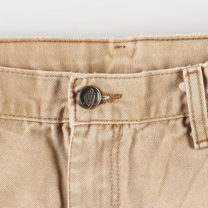 Dickies Duck Painter Pants Men's W33 equivalent cotton Beige type Vintage Second Hand