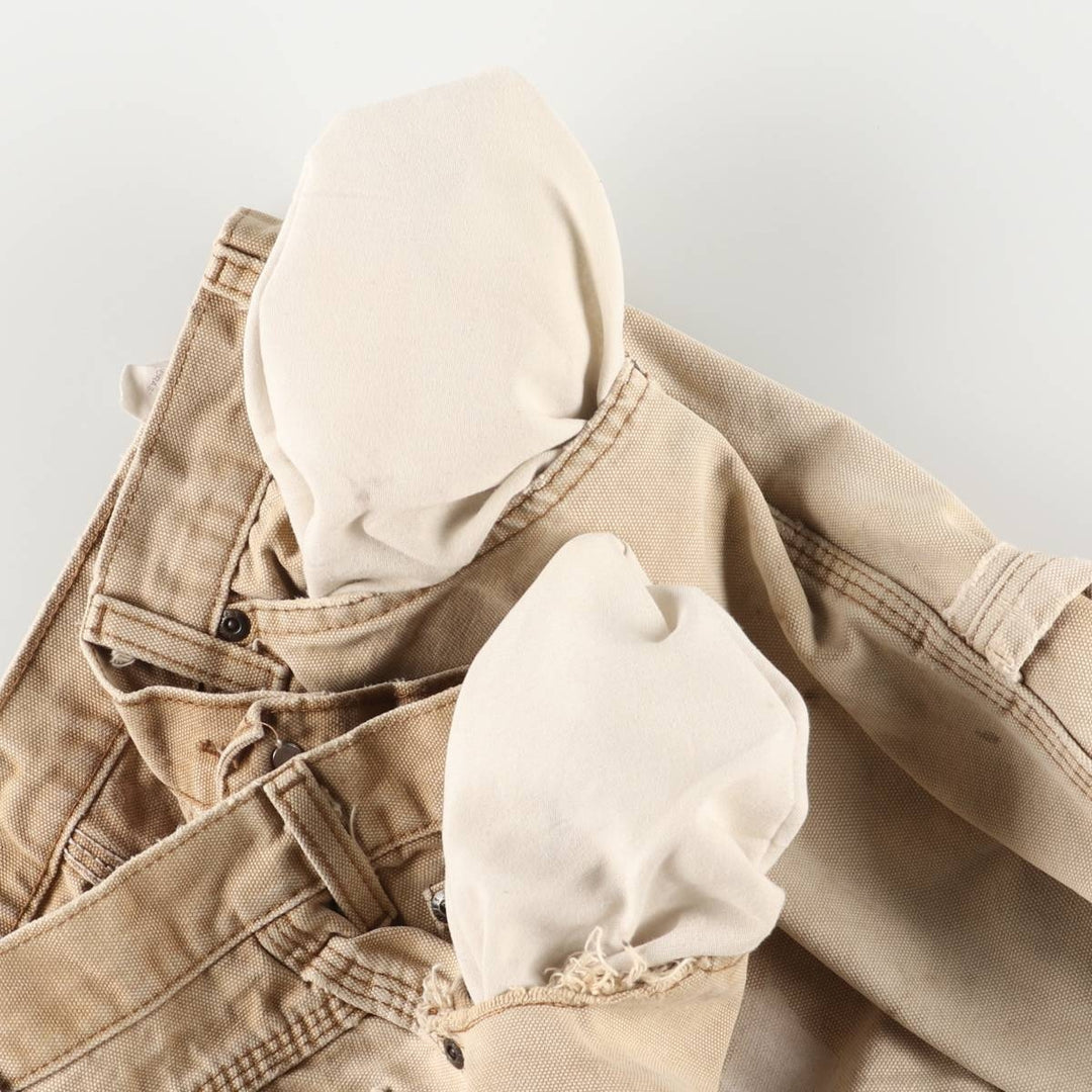 Dickies Duck Painter Pants Men's W33 equivalent cotton Beige type Vintage Second Hand