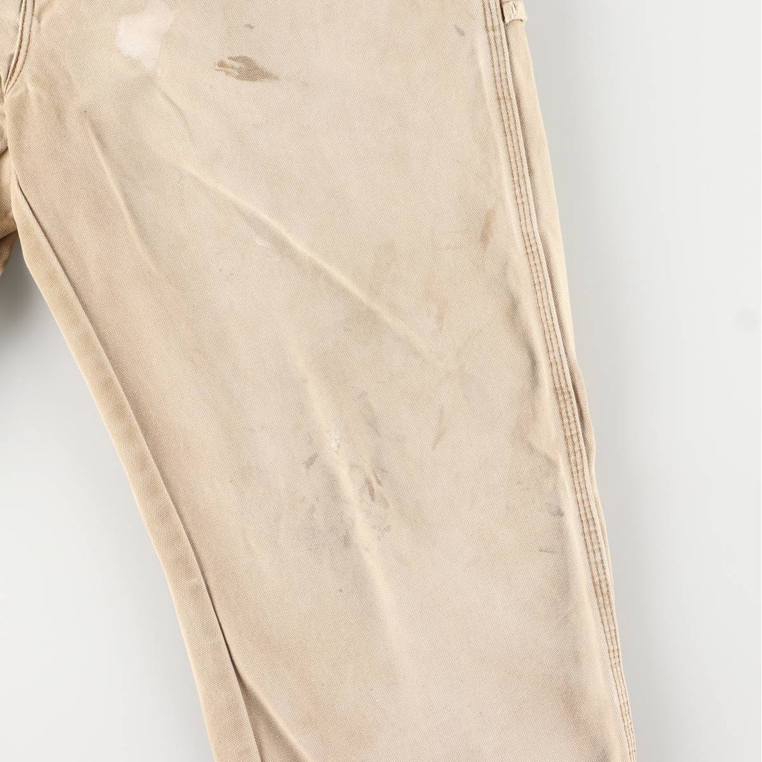 Dickies Duck Painter Pants Men's W33 equivalent cotton Beige type Vintage Second Hand