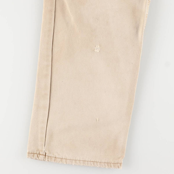 Dickies Duck Painter Pants Men's W33 equivalent cotton Beige type Vintage Second Hand