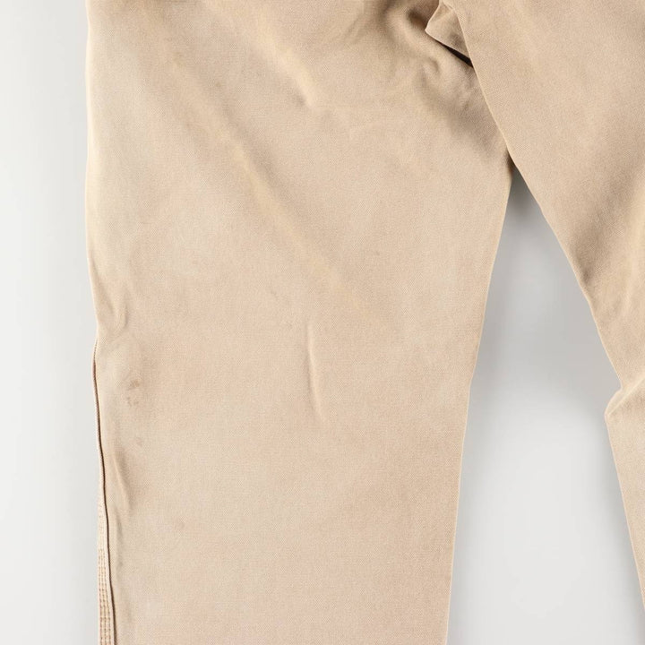 Dickies Duck Painter Pants Men's W33 equivalent cotton Beige type Vintage Second Hand